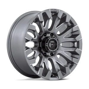 Fuel – D830 QUAKE – Gunmetal – 20″x9″ 1mm – All weather Wheels – D83020908250
